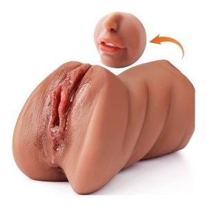 Masturbador para pene 3 en 1-Marron - Envoni