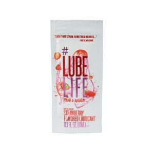Lubricante a base de agua con sabor a fresa