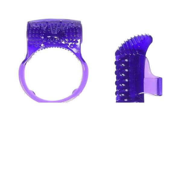 Anillo Vibrador + Dedal Vibrador Lifestyles - Image 2