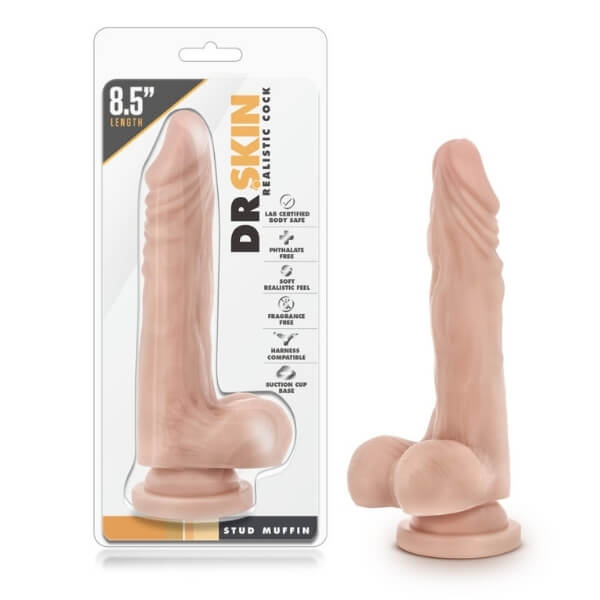 Dildo grande realista compatible con arnés