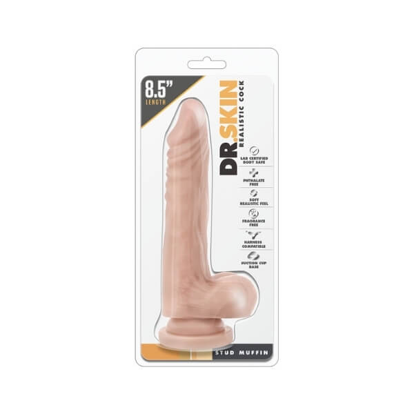 Dildo realista de 8.5" (21,59 cm) Stud Muffin - Image 7