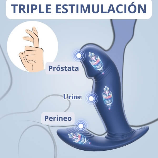 Masajeador de próstata - Vibrador anal - Rewuwa - Image 3