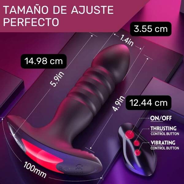 Vibrador anal - Masajeador de próstata Putemo - Image 3