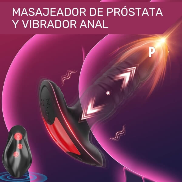 Vibrador anal - Masajeador de próstata Putemo - Image 4