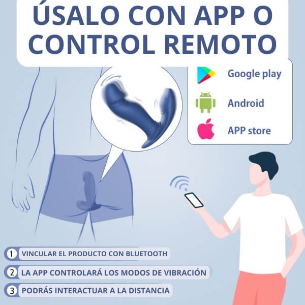 Masajeador de próstata - Vibrador anal - Rewuwa - Image 5