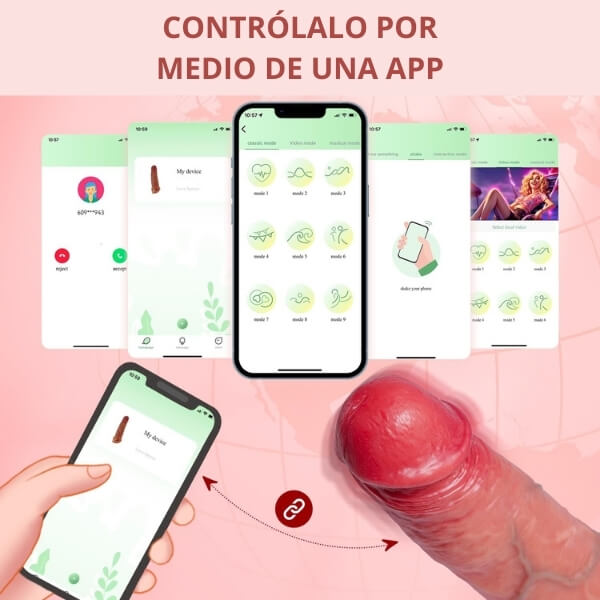 extensor para pene con vibración
